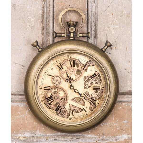 Seasonal Abode Metal Wall Clock Wayfair